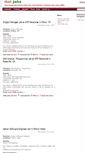 Mobile Screenshot of hotjobs.taragana.com